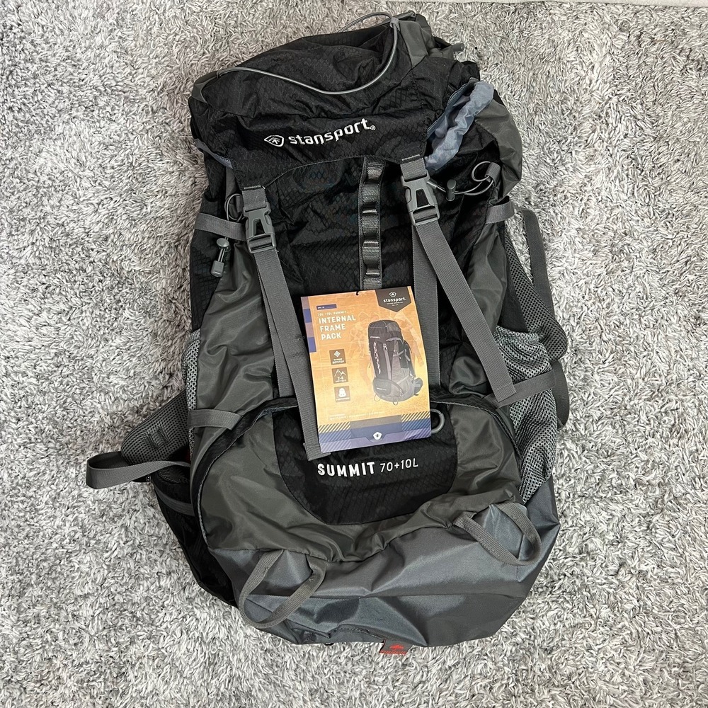 Stansport Backpack SUMMIT 70+10L‎ Frame Pack Adjustable Suspension NWT